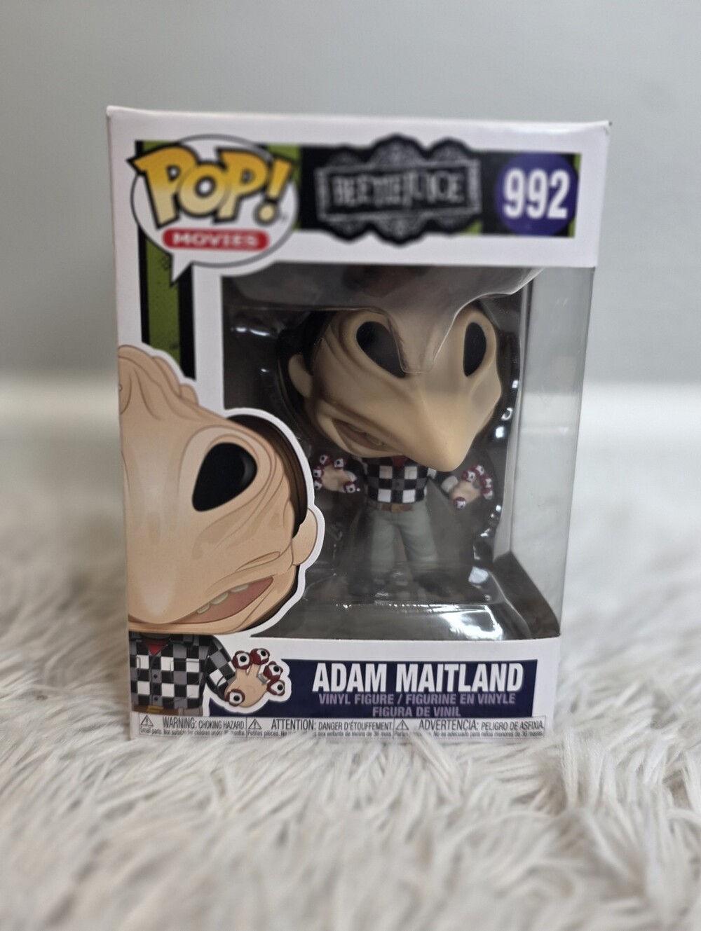 Funko Pop! Beetlejuice Adam Series Vinyl Figure Box Art - Green & Black